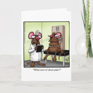 Funny Get Well Humor Greeting Card