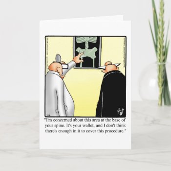 Funny Get Well Humor Greeting Card by Spectickles at Zazzle