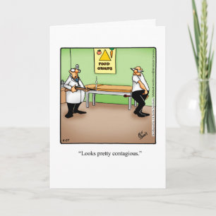 Funny Get Well Humor Greeting Card