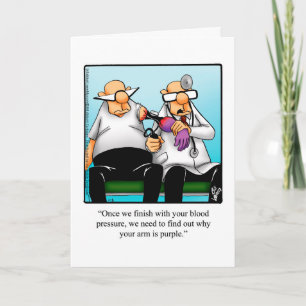 Funny Get Well Humor Greeting Card