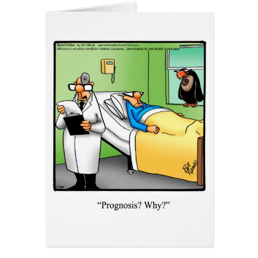 Funny Get Well Humor Greeting Card | Zazzle
