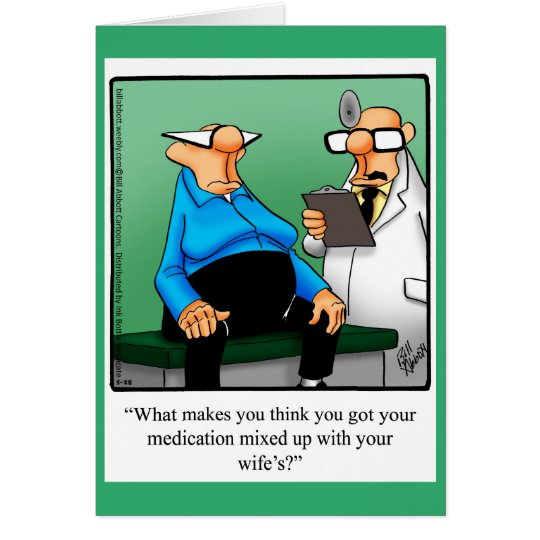 Funny Get Well Humor Greeting Card | Zazzle.com