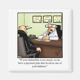 Funny Get Well Humor Magnet