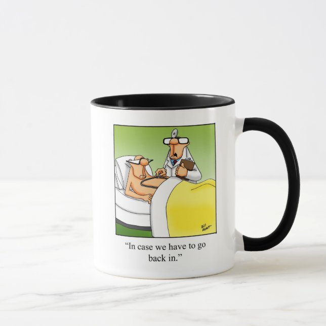 Funny Get Well Humor Mug (Right)