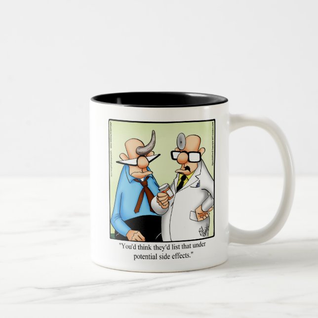 Funny Get Well Humor Mug Gift (Right)