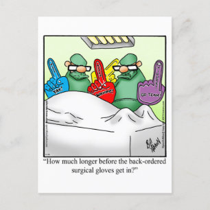 Funny Get Well Postcard