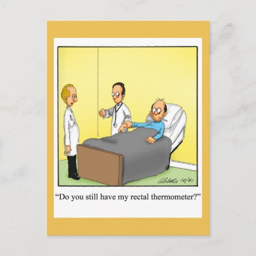 Funny Get Well Postcard