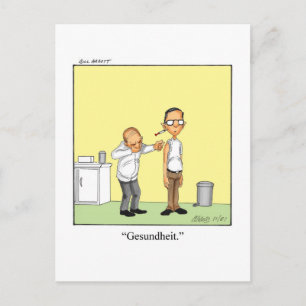 Funny Get Well Postcard
