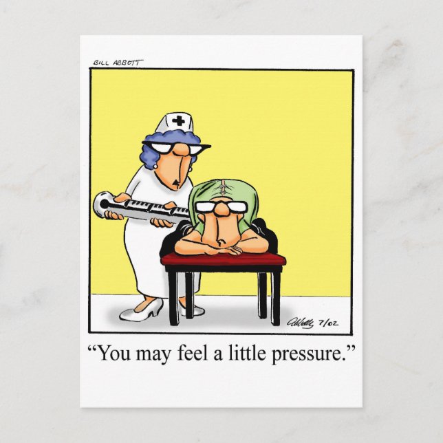 Funny Get Well Postcard (Front)