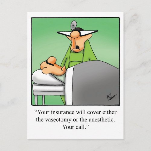 Funny Get Well Postcard