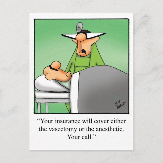 Funny Get Well Postcard (Front)
