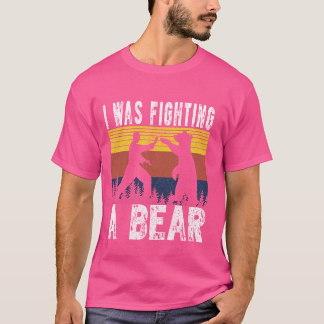 Funny Get Well Soon Broken Leg Surgery I Was Fight T-Shirt (Front)