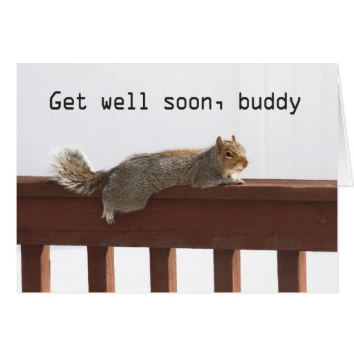 Funny Get Well Soon card - Feel better soon card | Zazzle