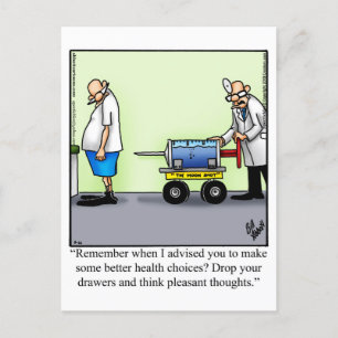 Funny Get Well Soon Postcard