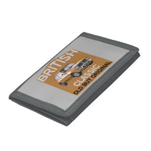 Funny Getting Old Classic Car Birthday Cars Tri-fold Wallet