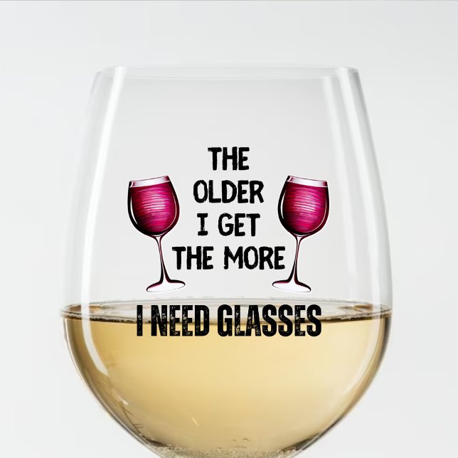 Funny Getting Old Humor Wine I Need Glasses Quote (Funny Getting Old Humor Wine I Need Glasses Quote)