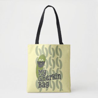 Funny Gherkin Fashion Parody Design