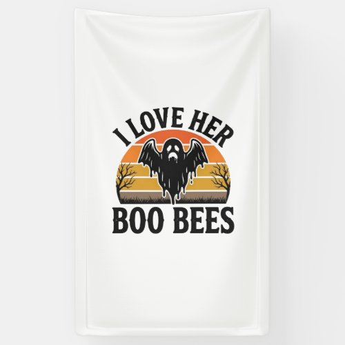 Funny Ghost Bee Pun Vintage Halloween T-Shirt Desi Banner