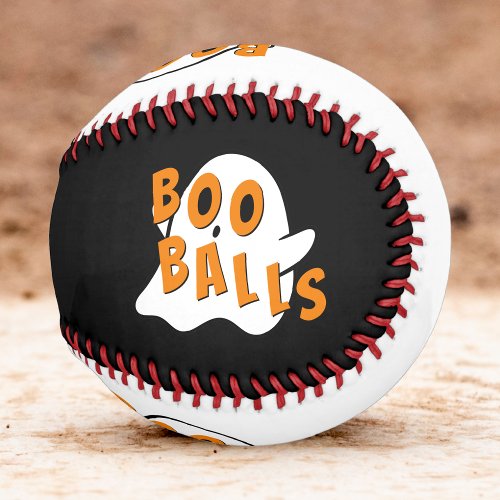 Funny Ghost Boo Balls Dirty Joke Halloween