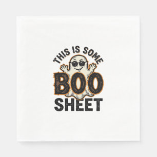 Funny Ghost Boo Sheet Vintage Halloween Shirt Desi Napkins