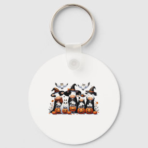 Funny Ghost Cows Halloween Animals Cow Owls Spooky Keychain