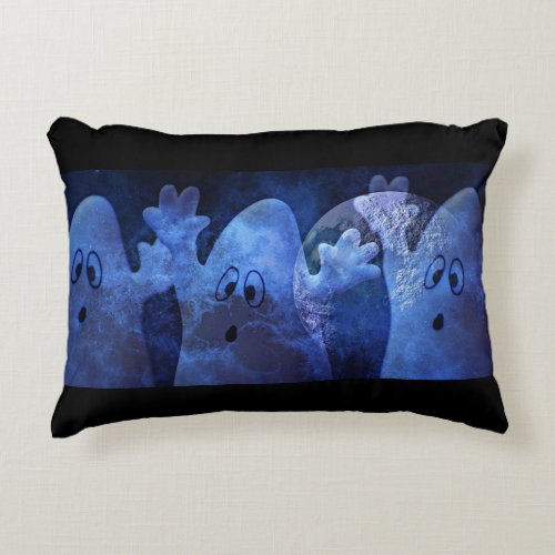 Funny Ghost Decorative Pillow