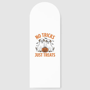 Funny Ghost Dog Halloween No Tricks Just Treats De Bookmarks
