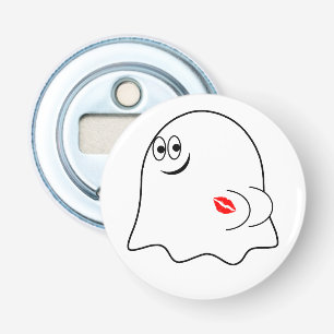 Funny Ghost emoji! Bottle Opener