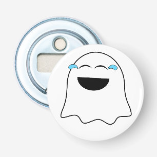 Funny Ghost emoji! Bottle Opener