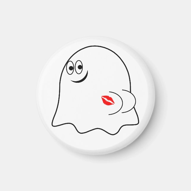 Funny Ghost emoji! Magnet (Front)