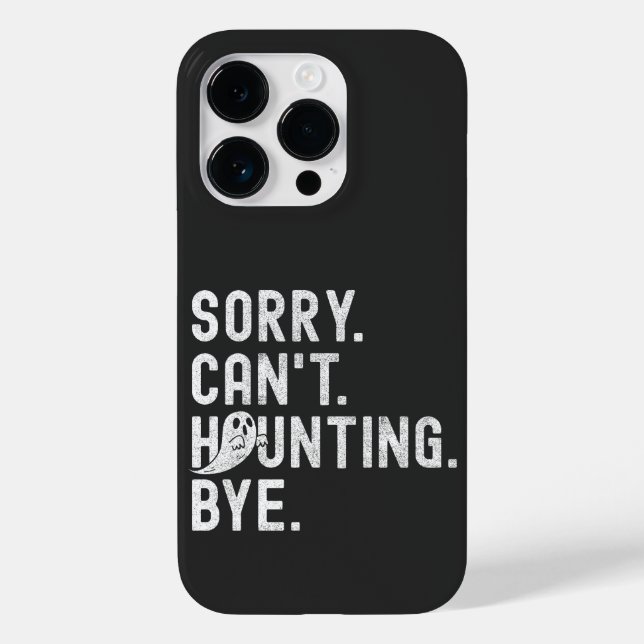 Funny Ghost Haunting Retro Halloween  Case-Mate iPhone Case (Back)