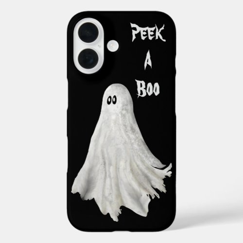 Funny Ghost Of Halloween Past Drawing Case-Mate iP iPhone 16 Case