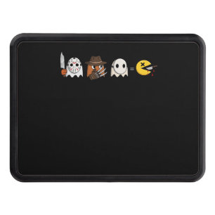 Funny ghost parody of Halloween gamers Hitch Cover