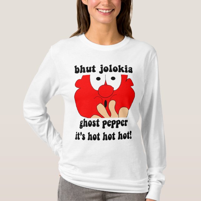 Funny ghost pepper T-Shirt (Front)