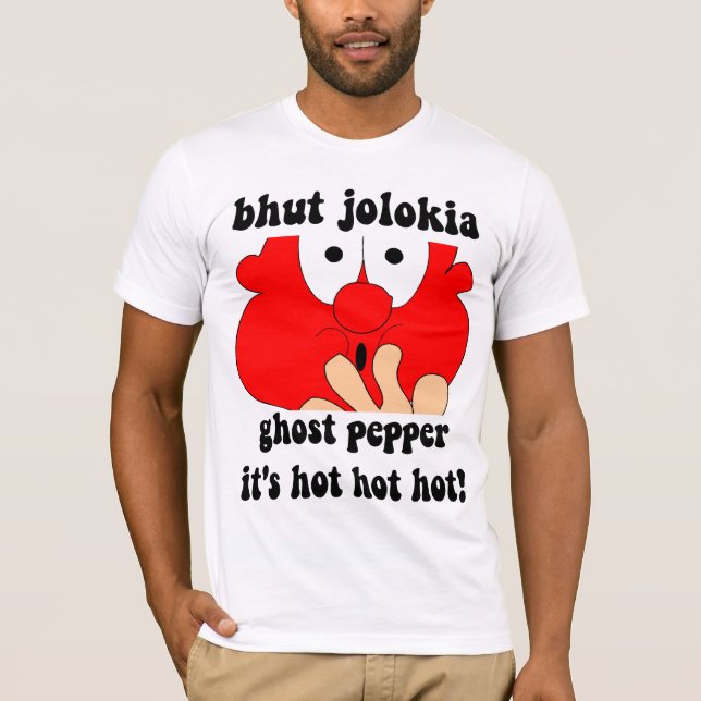 Funny ghost pepper T-Shirt (Front)