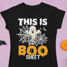Funny Ghost Pun Halloween Humor T-Shirt