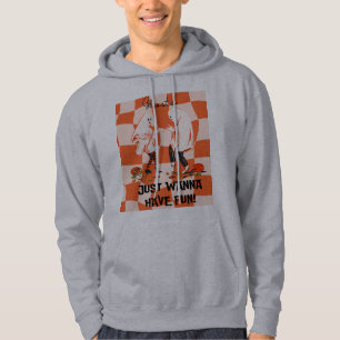 Funny "Ghosts Just Wanna Have Fun" Halloween Male Hoodie