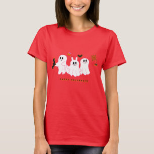 Funny Ghosts Posing For A Picture Women's T-Shirt 