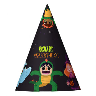 Funny Giant Long Yellow Banana Wearing Summer Sung Party Hat