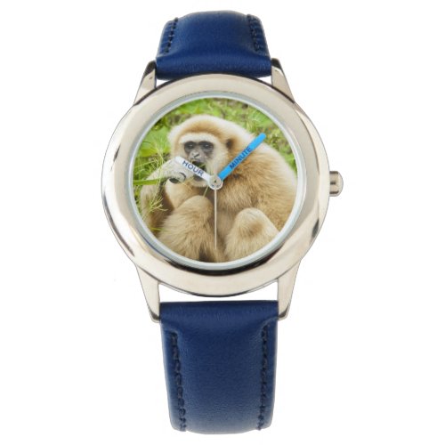 Funny Gibbon Monkey Photo Kids Watch