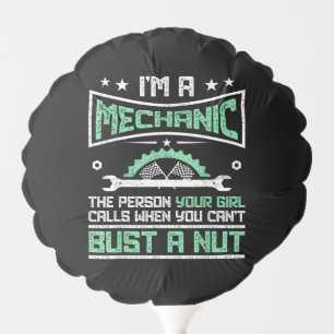 Funny Gift 4 Mechanics Adult Humour Gift Balloon