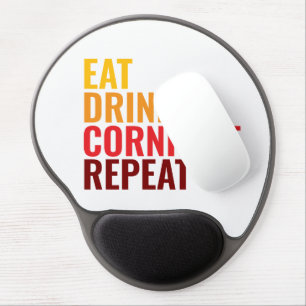 Funny Gift Cornhole Lover Color Gradient Gel Mouse Pad