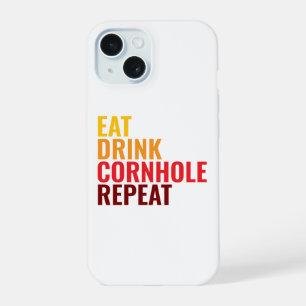 Funny Gift Cornhole Lover Color Gradient iPhone 15 Case