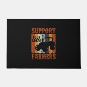 Funny Gift Farmer Chicken Farm Goat Farming Gift Doormat