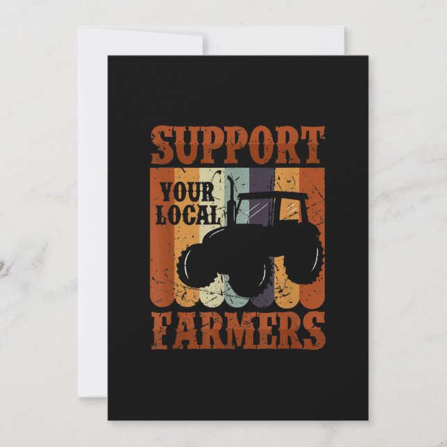 Funny Gift Farmer Chicken Farm Goat Farming Gift Save The Date (Front)