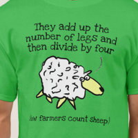 Funny Gift for a Sheep Farmer - Sheep Design T-Shi T-Shirt
