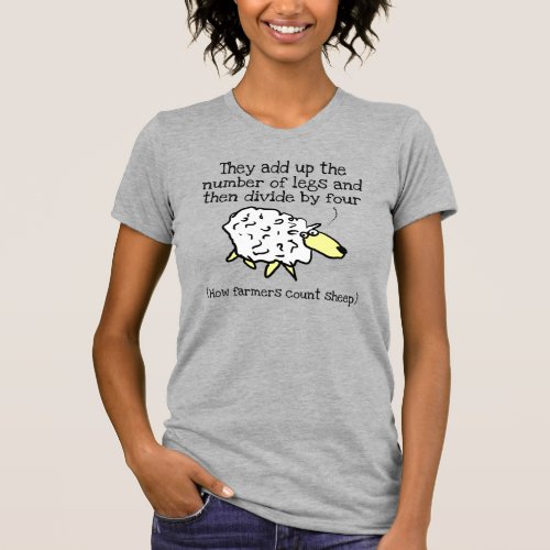 Funny Gift for a Sheep Farmer _ Sheep Design T_Shirt