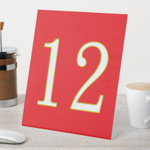 funny gift for all fans player have number 12  pedestal sign