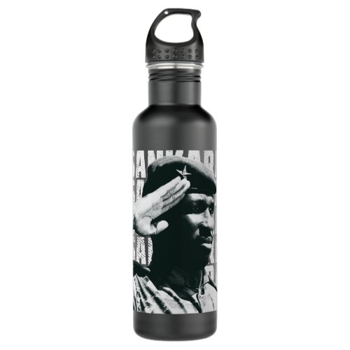 Funny Gift For Che Guevara Thomas Of Sankara Afric Stainless Steel Water Bottle