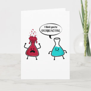 Funny Gift for Chemistry Teacher Card